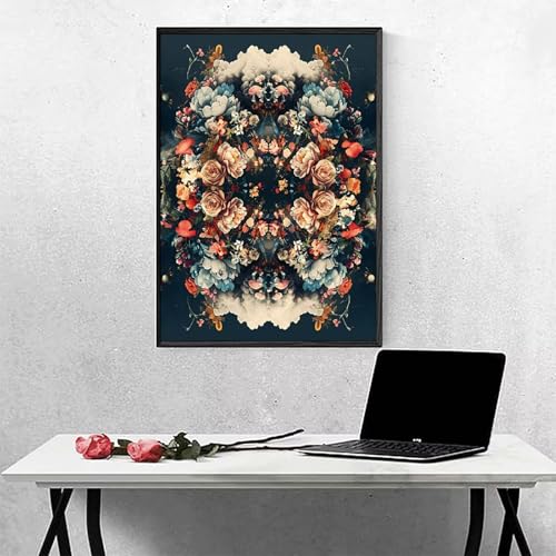 Blume Diamond Painting Rosa Diamant Painting Bilder Erwachsene Bastelset, DIY Diamond Art Runder Vollbohrer Diamanten Kinder Malerei Stickerei Kreuzstich, Dekoration, Geschenk 60 x 80 cm PJY7 C-0 Blume Diamond Painting Rosa Diamant Painting Bilder Erwachsene Bastelset, DIY Diamond Art Runder Vollbohrer Diamanten Kinder Malerei Stickerei Kreuzstich, Dekoration, Geschenk 60 x 80 cm PJY7 C-0 von MEOSUEWI