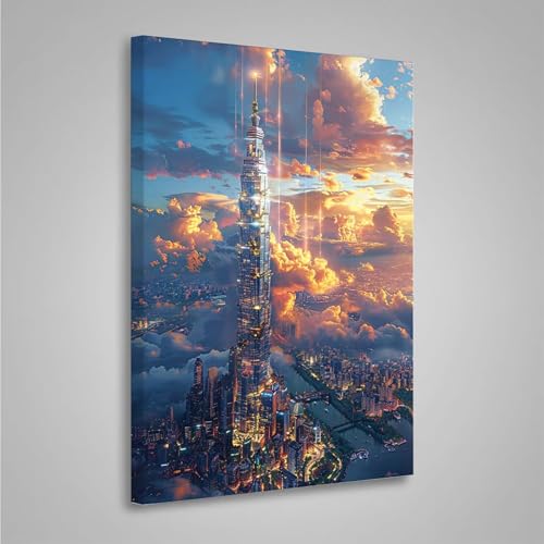 Diamond Painting Erwachsene Architektur 5D Diamond Painting Full Drill Himmel Diamant Malerei Bilder DIY Diamont Art Stickerei Set Geeignet Geschenk, Zur Entspannung und Wanddeko 20x30cm PjY3015 T-T Diamond Painting Erwachsene Architektur 5D Diamond Painting Full Drill Himmel Diamant Malerei Bilder DIY Diamont Art Stickerei Set Geeignet Geschenk, Zur Entspannung und Wanddeko 20x30cm PjY3015 T-T von MEOSUEWI
