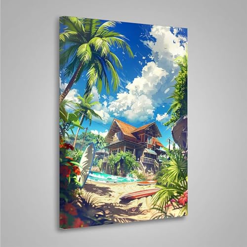 Diamond Painting Erwachsene Baum 5D Diamond Painting Full Drill Landschaft Diamant Malerei Bilder DIY Diamont Art Stickerei Set Geeignet Geschenk, Zur Entspannung und Wanddeko (50x70cm) PjY8171 G-5 von MEOSUEWI