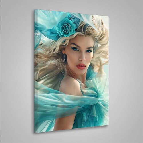 Diamond Painting Erwachsene Blume 5D Diamond Painting Full Drill Frau Diamant Malerei Bilder DIY Diamont Art Stickerei Set Geeignet Als Geschenk, Zur Entspannung und Wanddeko (20x30cm) PjY5437 L-5 von MEOSUEWI