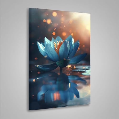 Diamond Painting Erwachsene Blume 5D Diamond Painting Full Drill Lotus Diamant Malerei Bilder DIY Diamont Art Stickerei Set Geeignet Als Geschenk, Zur Entspannung und Wanddeko 20x30cm PjY7541 B-9 Diamond Painting Erwachsene Blume 5D Diamond Painting Full Drill Lotus Diamant Malerei Bilder DIY Diamont Art Stickerei Set Geeignet Als Geschenk, Zur Entspannung und Wanddeko 20x30cm PjY7541 B-9 von MEOSUEWI