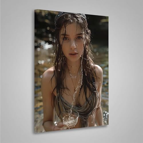 Diamond Painting Erwachsene Frau 5D Diamond Painting Full Drill Fluss Diamant Malerei Bilder DIY Diamont Art Stickerei Set Geeignet Als Geschenk, Zur Entspannung und Wanddeko (70x95cm) PjY3379 S-C von MEOSUEWI