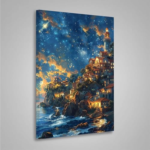 Diamond Painting Erwachsene Haus 5D Diamond Painting Full Drill Himmel Diamant Malerei Bilder DIY Diamont Art Stickerei Set Geeignet Als Geschenk, Zur Entspannung und Wanddeko 80x110cm PjY3447 N-0 Diamond Painting Erwachsene Haus 5D Diamond Painting Full Drill Himmel Diamant Malerei Bilder DIY Diamont Art Stickerei Set Geeignet Als Geschenk, Zur Entspannung und Wanddeko 80x110cm PjY3447 N-0 von MEOSUEWI