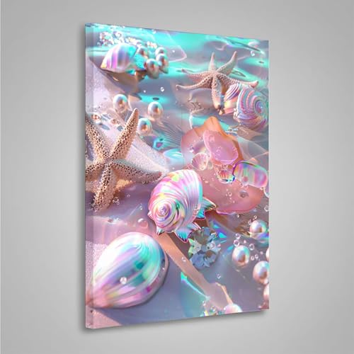 Diamond Painting Erwachsene Perle 5D Diamond Painting Full Drill Seestern Diamant Malerei Bilder DIY Diamont Art Stickerei Set Geeignet Geschenk, Zur Entspannung und Wanddeko (20x30cm) PjY7157 F-F von MEOSUEWI