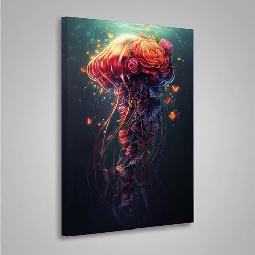 Diamond Painting Erwachsene Qualle 5D Diamond Painting Full Drill Blume Diamant Malerei Bilder DIY Diamont Art Stickerei Set Geeignet Als Geschenk, Zur Entspannung und Wanddeko 70x95cm PjY8289 A-O Diamond Painting Erwachsene Qualle 5D Diamond Painting Full Drill Blume Diamant Malerei Bilder DIY Diamont Art Stickerei Set Geeignet Als Geschenk, Zur Entspannung und Wanddeko 70x95cm PjY8289 A-O von MEOSUEWI