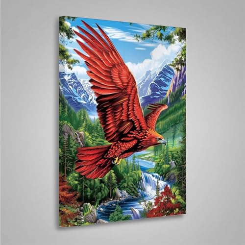 Diamond Painting Erwachsene Tier 5D Diamond Painting Full Drill Vogel Diamant Malerei Bilder DIY Diamont Art Stickerei Set Geeignet Als Geschenk, Zur Entspannung und Wanddeko 30x40cm PjY8201 B-5 Diamond Painting Erwachsene Tier 5D Diamond Painting Full Drill Vogel Diamant Malerei Bilder DIY Diamont Art Stickerei Set Geeignet Als Geschenk, Zur Entspannung und Wanddeko 30x40cm PjY8201 B-5 von MEOSUEWI