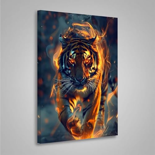Diamond Painting Erwachsene Tiger 5D Diamond Painting Full Drill Tier Diamant Malerei Bilder DIY Diamont Art Stickerei Set Geeignet Als Geschenk, Zur Entspannung und Wanddeko 30x40cm PjY8335 H-W Diamond Painting Erwachsene Tiger 5D Diamond Painting Full Drill Tier Diamant Malerei Bilder DIY Diamont Art Stickerei Set Geeignet Als Geschenk, Zur Entspannung und Wanddeko 30x40cm PjY8335 H-W von MEOSUEWI