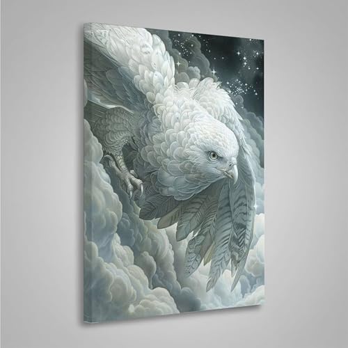 MEOSUEWI 5D Diamant Painting Bilder Tier Diamond Painting Erwachsene Vogel DIY Runden Mosaikherstellung Basteln Erwachsene Anfänger Set für Heim Schlafzimmer Wand Deko, Geschenke 80x110cm PjY3044 5-3 von MEOSUEWI