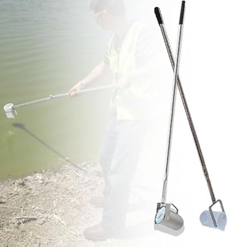 Wasserproben Stange,Edelstahlstange Pendelbecher Probenehmer,Teleskopstangen-wasser probenehmer,Probenentnahme Stange zur Umweltüberwac,Entnahme von Wasse(Size:0.86~2m,Color:Stainless Steel 1000 ml) von MEOYCHB