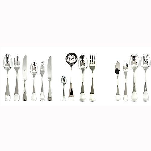 Mepra 1020B22113P Brescia Besteck Set 113, Silber von MEPRA