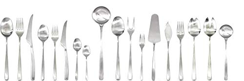 MEPRA Avanguardia Ice Besteck-Set, silberfarben, 151 Stück MEPRA Avanguardia Ice Besteck-Set, silberfarben, 151 Stück von MEPRA
