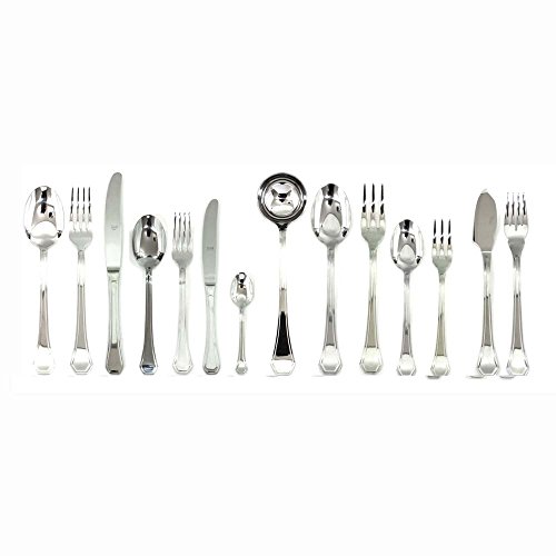 Mepra Cellini 101728113 Hohlgriff Besteck Set 113, Silber von MEPRA