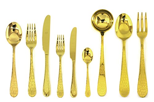 Mepra Coccodrillo Oro Servier-Set, 75 Teile von MEPRA