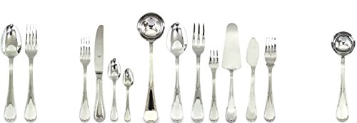 Mepra Raffaello Besteck-Set, hohler Griff, 87-teilig 113-teiliges Besteckset 102928113S Na silber von MEPRA