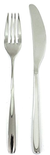 Mepra SPA 102722006 Dessertbesteckgarnitur, Design Morgana, 24-teilig von MEPRA