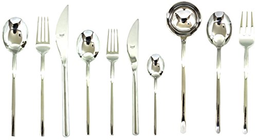 MEPRA Sveva Besteck Set, 45 Stück, Silber von MEPRA