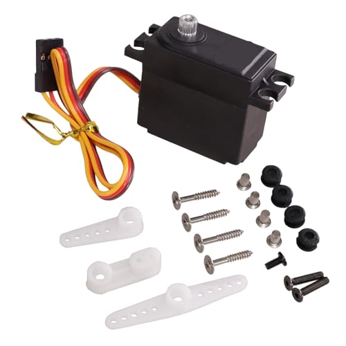 Zubehör For PDI-2205MG for MJX 14210 14209 4,6 KG 22G Metall Getriebe Digital Servo 3 Drähte for Riaaria 1/12 14 RC auto for FY01 SB1508 Upgrate Teile von MEPYRDFA