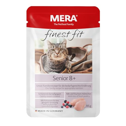 MERA Katzenfutter Finest Fit Senior, 6er Pack (6 x 400 g) von MERA