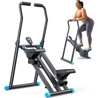 MERACH Klappbarer Stepper & Vertical Climber Heimtrainer – 3 Stufen & höhenverstellbar, LCD-Display & rutschfeste Pedale MERACH Klappbarer Stepper & Vertical Climber Heimtrainer – 3 Stufen & höhenverstellbar, LCD-Display & rutschfeste Pedale von MERACH