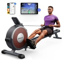 MERACH Leise Rudergerät für Zuhause – 16 Stufen Magnetisch Widerstand, App-Steuerung & Tablet-Halter, bis 158 kg MERACH Leise Rudergerät für Zuhause – 16 Stufen Magnetisch Widerstand, App-Steuerung & Tablet-Halter, bis 158 kg von MERACH