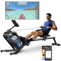 Merach - Wasserrudergerät mit Magnetbremse & lcd – Bluetooth-App, einstellbare Widerstandsstufen, bis 150 kg Merach - Wasserrudergerät mit Magnetbremse & lcd – Bluetooth-App, einstellbare Widerstandsstufen, bis 150 kg von MERACH