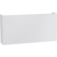 Cajon 2 Licht Außen Up Down Wandleuchte Weiß Aluminium, Glas led 2x5W 550Lm 3000K IP54 - Merano von MERANO