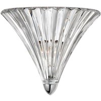 Chilliwack Wandfluter Chrom Metall, Klarglas led E14 - Merano von MERANO