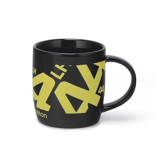 MERCEDES AMG PETRONAS F1 Lewis Hamilton Tasse - Neon - Größe: 330ML von MERCEDES AMG PETRONAS