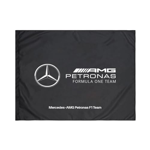 Mercedes AMG Petronas F1 Team-Flagge - Ultramarinblau - 90cm x 120cm von MERCEDES AMG PETRONAS