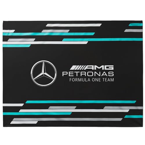 Mercedes AMG Petronas Formula One Team - Teamfahne ohne Stange - Mehrfarbig - Größe: 90x120 CM von MERCEDES AMG PETRONAS