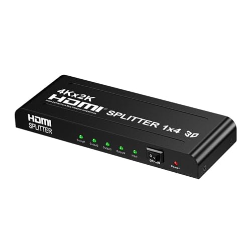 4K 3D -kompatibel Splitter 1X4 Verteiler 1 Eingang 4 Ausgang 30Hz Video Schalter Verstärker Nahtlose Umschaltung 4K 3D -kompatibel Splitter 1X4 Verteiler 1 Eingang 4 Ausgang 30Hz Video Schalter Verstärker Nahtlose Umschaltung von MERHOVO