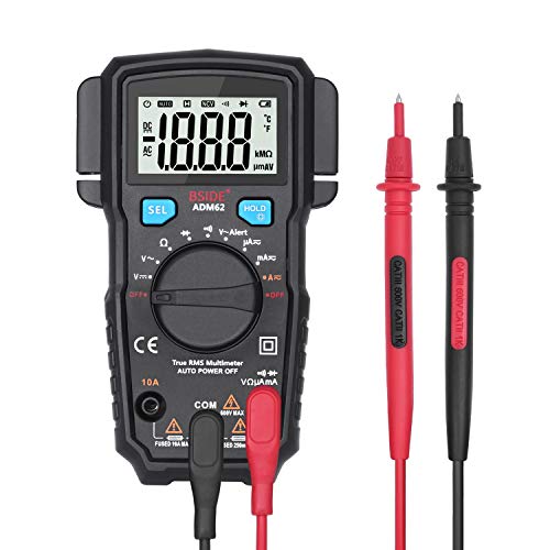 ADM62 Auto-Ranging Digital-Multimeter Echt RMS Dual Slot Home Automotive DMM Tasche Voltmeter Strom,Präzise Messwerte ADM62 Auto-Ranging Digital-Multimeter Echt RMS Dual Slot Home Automotive DMM Tasche Voltmeter Strom,Präzise Messwerte von MERHOVO