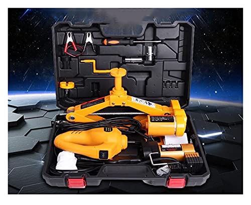 Anhängerstütze, Elektrische jack 12 v auto jacke elektrische schreit luftpumpe set auto notfallwartung reifen wechseln werkzeug,Korrosionsbeständig von MERHOVO