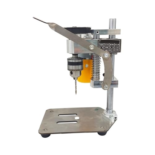Bohrmaschine, Mini Kleine Miniatur Desktop Tischbohrmaschine DIY Präzision Uhr Reparatur Werkzeug Desktop DC Hause Bohrmaschine(TZ-B10) von MERHOVO