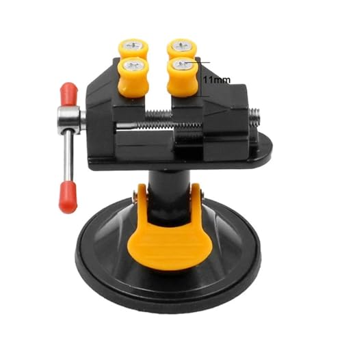 Bohrmaschine, Mini Schraubstock Kleine Tischklemme Universal Bohrmaschine Schraubstock For Diy Schmuck Uhr Reparatur Kern Carving Clip Hobby(Noir) von MERHOVO