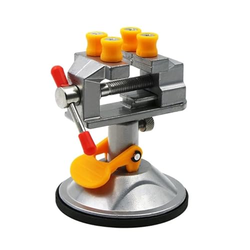 Bohrmaschine, Mini Schraubstock Kleine Tischklemme Universal Bohrmaschine Schraubstock For Diy Schmuck Uhr Reparatur Kern Carving Clip Hobby(Orb) von MERHOVO