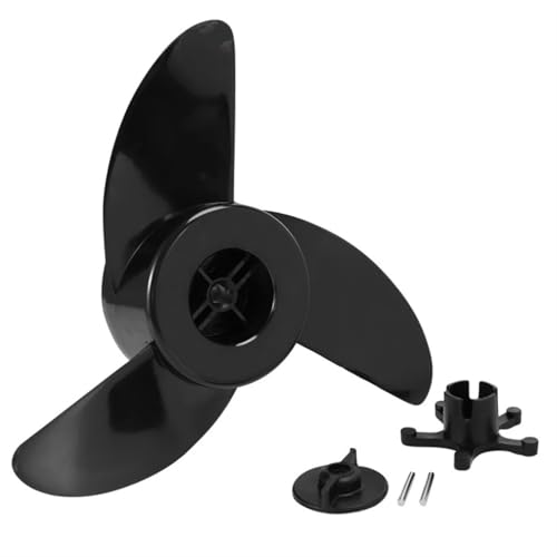 Bootspropeller, Boot 3-Blatt Propeller Elektrische Außenborder Trolling-Motor Prop Und Montieren Mutter Marine Beiboot Außenborder Propeller Ersatz Bootspropeller, Boot 3-Blatt Propeller Elektrische Außenborder Trolling-Motor Prop Und Montieren Mutter Marine Beiboot Außenborder Propeller Ersatz von MERHOVO