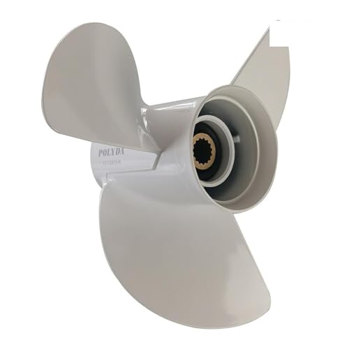 Bootspropeller, Propeller aus Aluminiumlegierung, halbfester Strangguss, geeignet for Motoren mit 50–130 PS(13 1/4X17-K) von MERHOVO