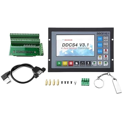 CNC-Steuerung, DDCSV3.1 CNC Offline Motion Control System Motor Motion Controller anstelle von Motion Control System Metallgehäuse(4 axis) von MERHOVO