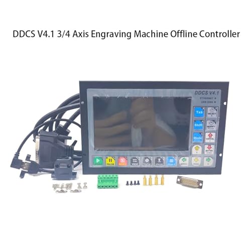 CNC-Steuerung, DDCSV4.1 Standalone-Motion-Controller Offline-Controller-Unterstützung 3-Achsen-4-Achsen-USB-CNC-Controller-Schnittstelle(4 Axis) von MERHOVO