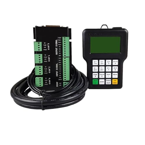 CNC-Steuerung, DSP Offline A11 A18 3-4-Achsen-Handheld-CNC-Motion-Control-System-Controller unterstützt G-Code(A18-4) von MERHOVO