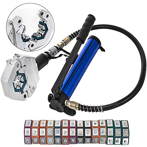 Drahtseilschneider, Hydraulikschlauch Crimper Handheld 7 stirbt mit manueller Aluminiumpumpe Trennbare Rohr Crimpwerkzeuge for AC. Linien Drahtseilschneider, Hydraulikschlauch Crimper Handheld 7 stirbt mit manueller Aluminiumpumpe Trennbare Rohr Crimpwerkzeuge for AC. Linien von MERHOVO
