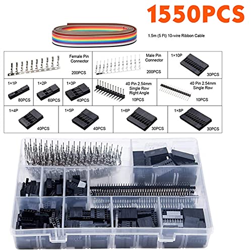 Drahtseilschneider, SN-28B SN-48B SN-58B Crimpzange set for JST ZH1.5 2.0PH 2.5XH EH SM Servo-Anschlüsse Crimper-Tool-Kit(1550PCS) von MERHOVO