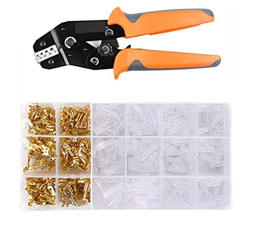 Drahtseilschneider, SN-28B SN-48B SN-58B Crimpzange set for JST ZH1.5 2.0PH 2.5XH EH SM Servo-Anschlüsse Crimper-Tool-Kit(SN-58B 300PCS) von MERHOVO