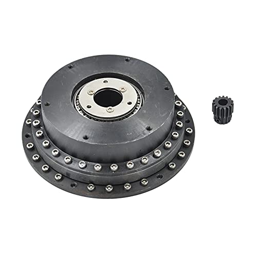 Kupferpresswerkzeug, RC Stahlschlagplatte doppelt lagernd for hydraulische Baggertechnik Turmkran DIY. Crawler-Upgrade-Chassis-Teile(One Set Rotation) von MERHOVO