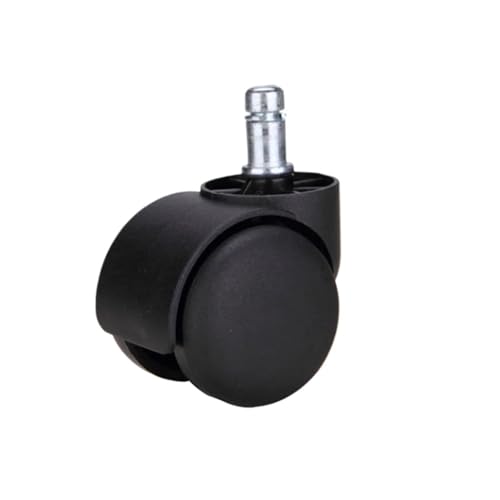 Lenkrollen, 1/2 Stücke Stuhl Rad Möbel Caster 11mm Schraube Lenkrollen Räder Ersetzen Hardware Trolley Werkzeug for Büro/Computer Stühle,Flexible Bewegung(1pc) von MERHOVO