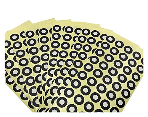 Markierungspunkte zum Scannen 5,0 mm Referenzpunkt for 3D -Scan (500 PC) Diffuse Reflexionsmarker for 3D -Scanner Markierungspunktmarkierungen für Innenmarkierungen von MERHOVO