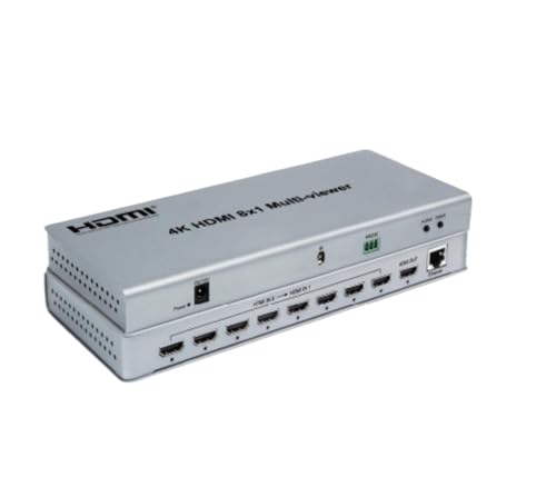 Multiviewer 4k 8 In 1 Out Seamless Switch Quad Bild Bildschirmteiler 8-Kanal-Display mit RJ45 Rs-232 Nahtlose Umschaltung Multiviewer 4k 8 In 1 Out Seamless Switch Quad Bild Bildschirmteiler 8-Kanal-Display mit RJ45 Rs-232 Nahtlose Umschaltung von MERHOVO