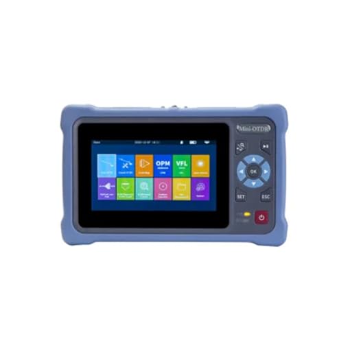 OTDR, Smart Mini OTDR Fiber Optic Reflektometer Mit 10 Funktionen 26dB VFL OPM OLS Ereignis Karte RJ45 Kabel Tester OTDR,Außeneinsatz von MERHOVO