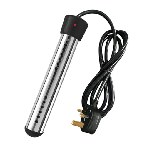 Poolheizung, 2000 W elektrischer Tauch-Warmwasserbereiter, leistungsstarker elektrischer Eimerheizer, verhindert Verbrennungen, spart Zeit for aufblasbare Pool-Badewanne,Schnellheizend von MERHOVO